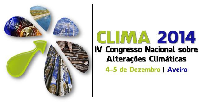 CLIMA 2014 – IV Congresso Nacional sobre Alterações Climáticas